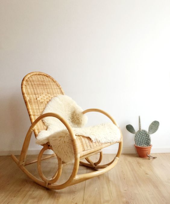 Фото № 2: Плетеная мебель в интерьере: 17 идей