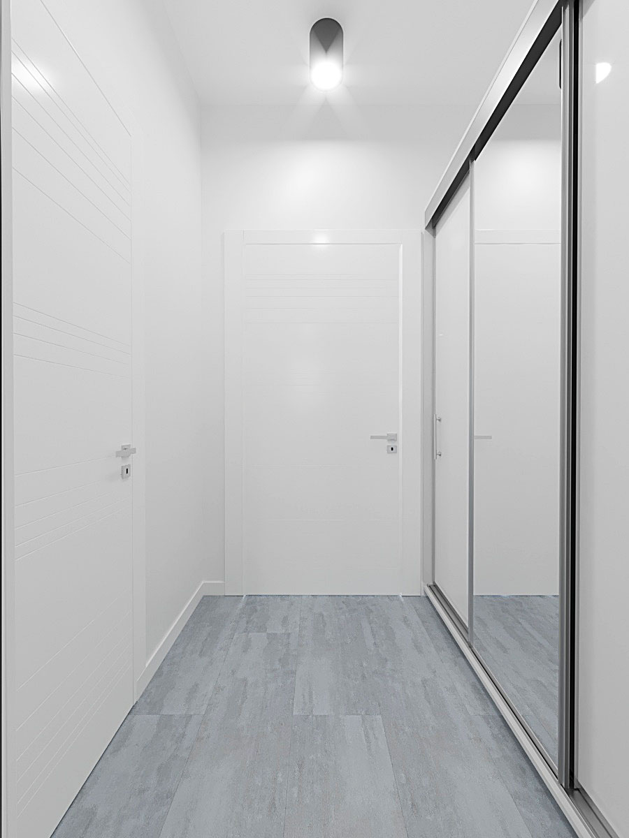 Фото № 1: Современный дизайн маленькой квартиры-студии