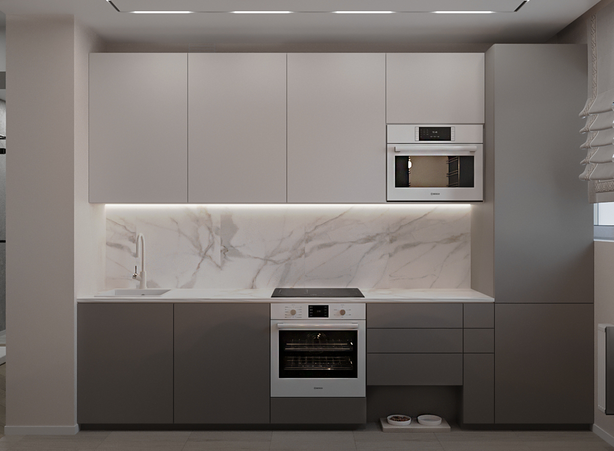 Фото № 5: Удивительный дизайн кухни площадью 12 метров: как распланировать каждый сантиметр с максимальной пользой