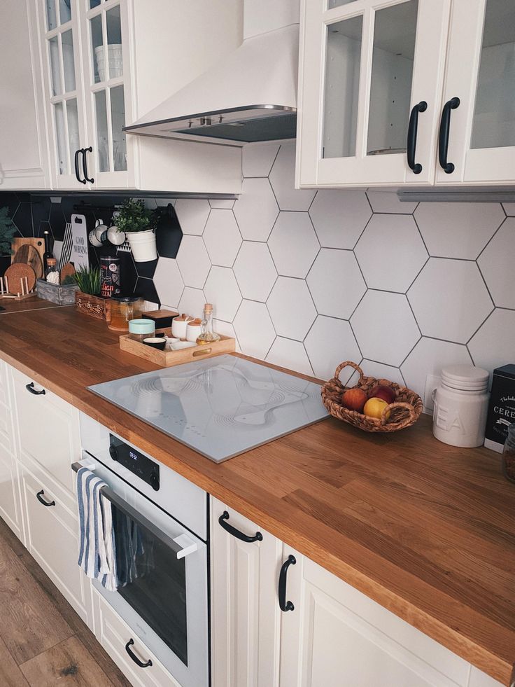 Фото № 3: Плитка-гексагон: модные идеи и варианты применения в интерьере