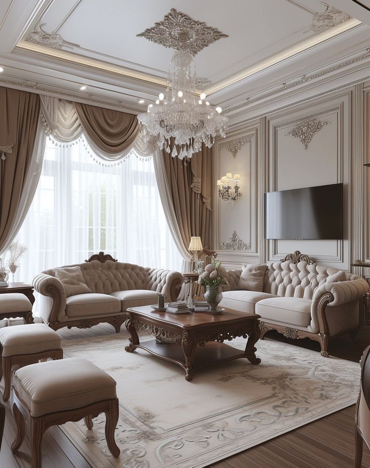 Фото № 8: Красивые ламбрекены для зала: 10 примеров современного дизайна