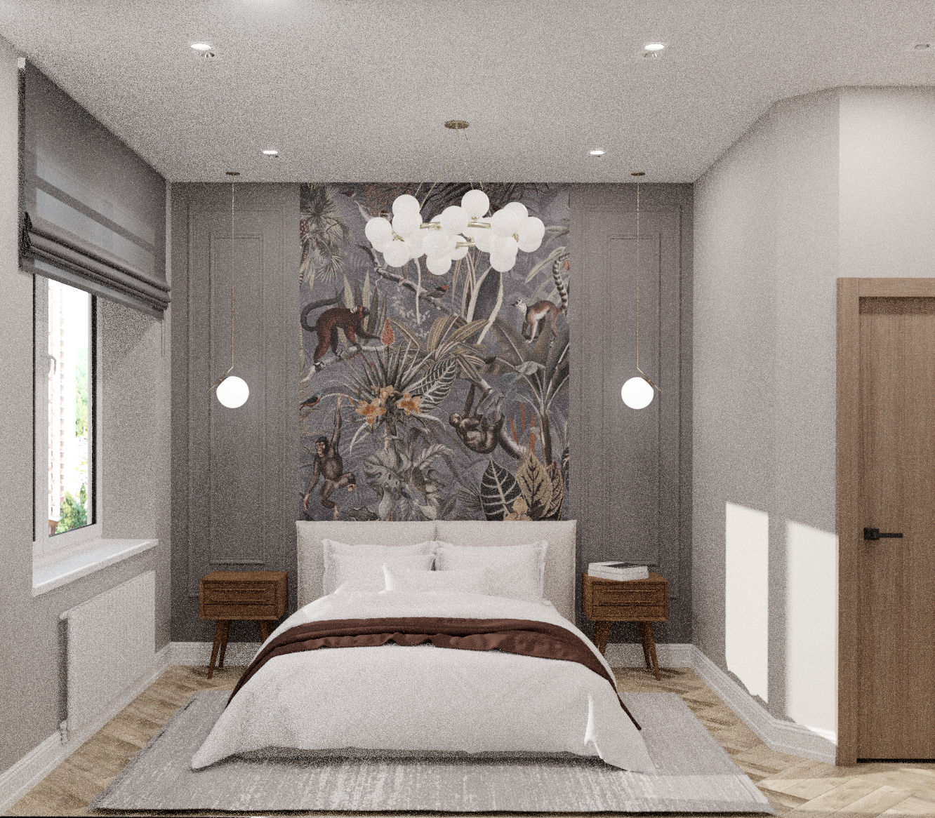 Фото № 1: 30 идей для выбора фотопринтов на обоях