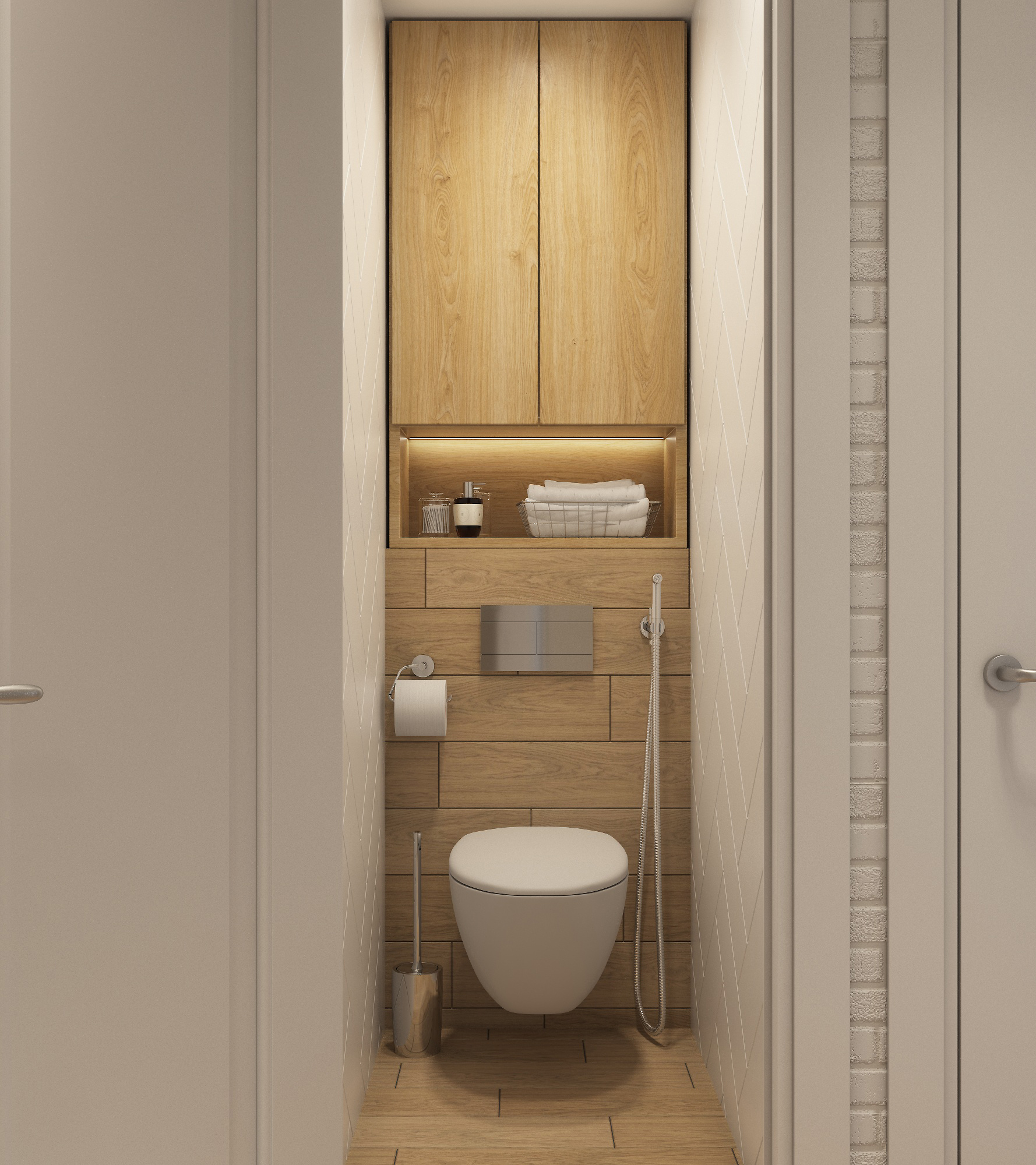 Фото № 1: Минималистичная трешка в скандинавском стиле: практичность, уют и красота