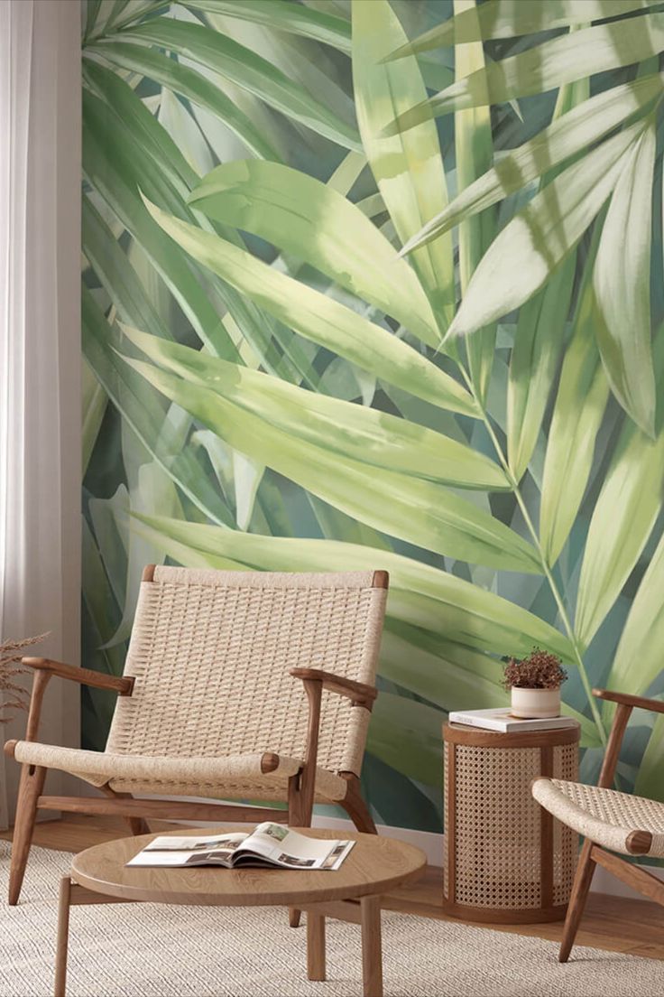 Фото № 5: Модные обои для стен 2025 года: новые тренды