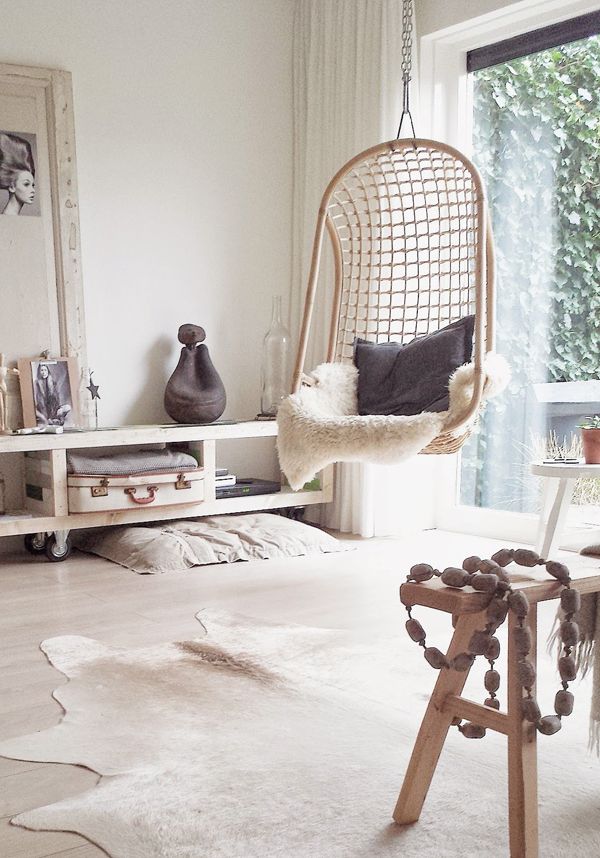 Фото № 5: Как использовать овечью шкуру в интерьере: фотоидеи для вдохновения
