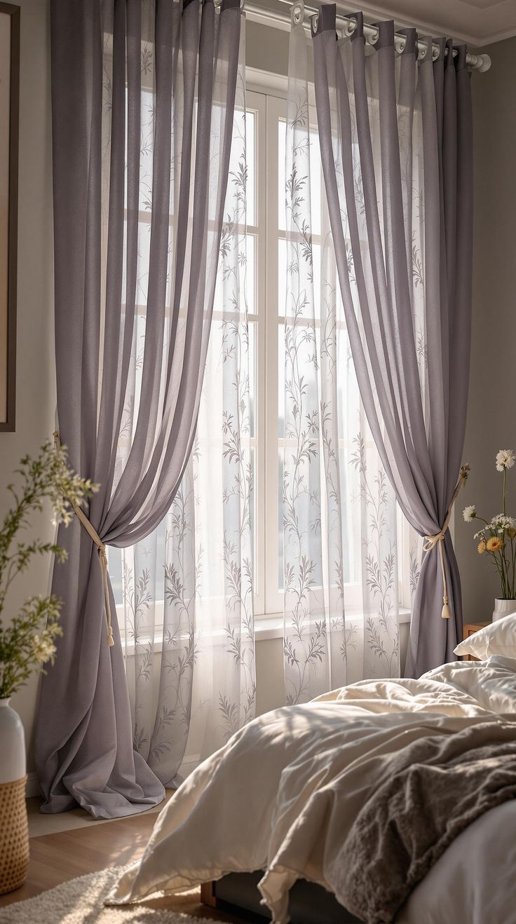 Фото № 1: Как красиво оформить шторы подхватами: 10 идей 