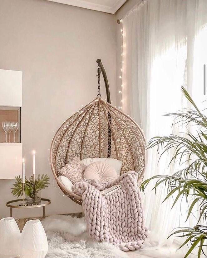 Фото № 3: Полный релакс: 16 оригинальных интерьеров с подвесными креслами