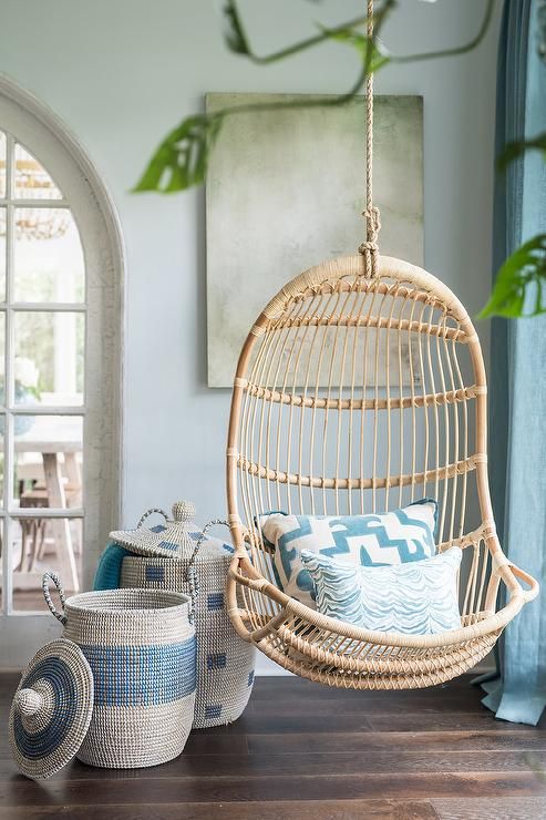 Фото № 6: Полный релакс: 16 оригинальных интерьеров с подвесными креслами