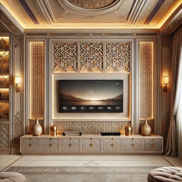 Фото № 6: Восточные мотивы в интерьере гостиной: 17 идей