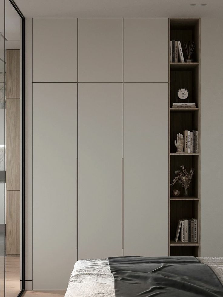 Фото № 3: Как спрятать шкаф в спальне