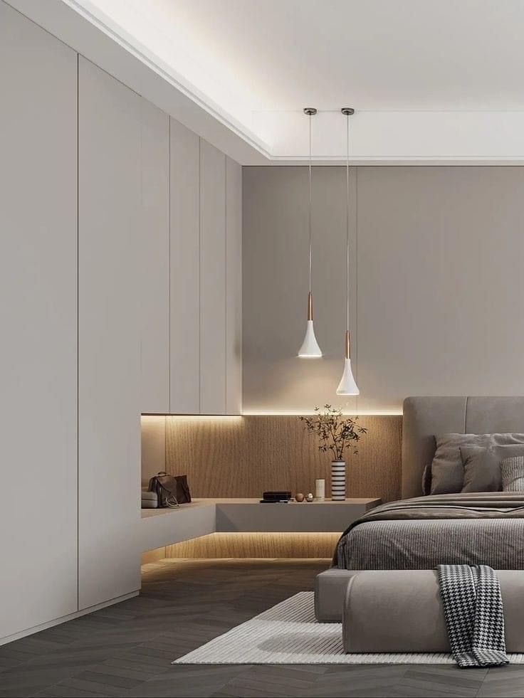 Фото № 5: Как спрятать шкаф в спальне