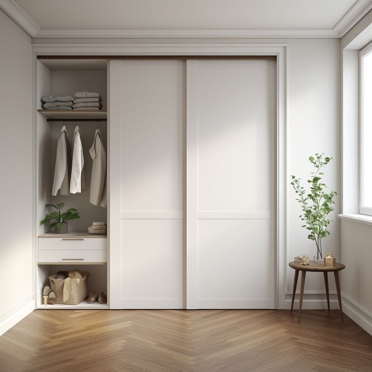 Фото № 1: Системы хранения одежды для маленькой квартиры