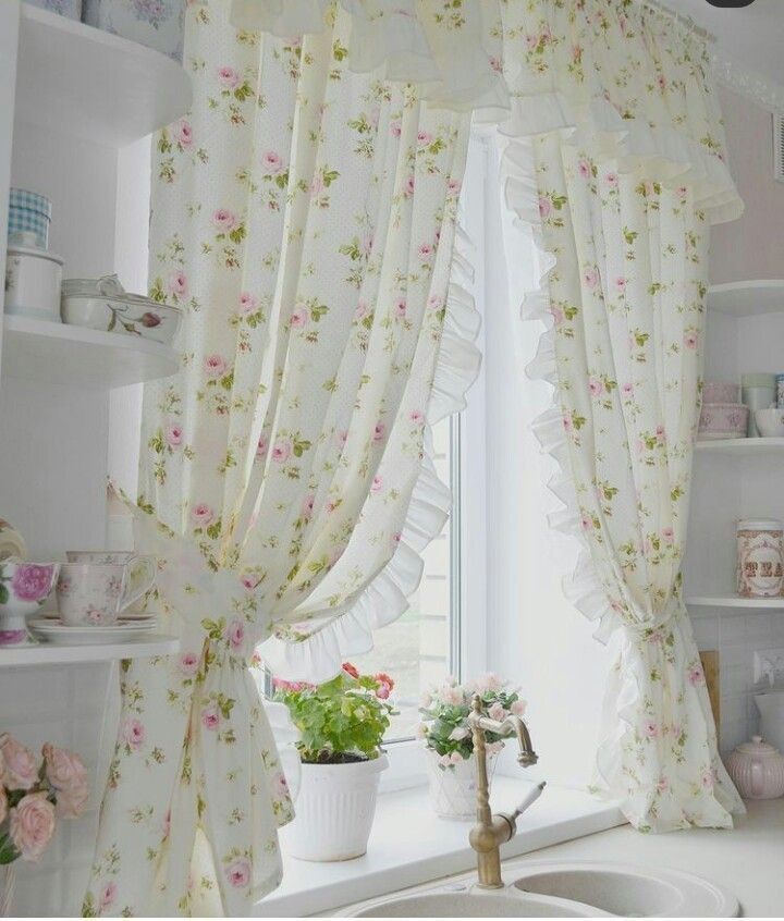 Фото № 12: Дизайн штор для кухни: 14 отличных вариантов