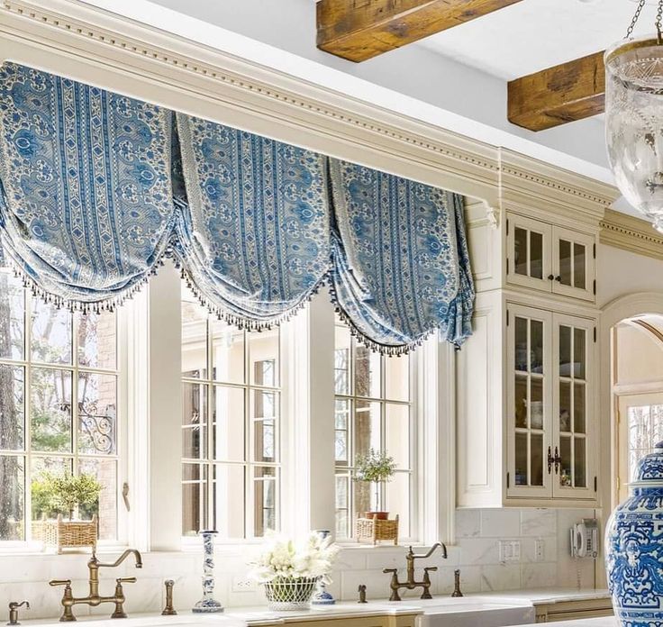 Фото № 4: Дизайн штор для кухни: 14 отличных вариантов