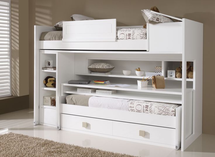 Фото № 11: Ярусные кровати для детской: 10 ярких примеров