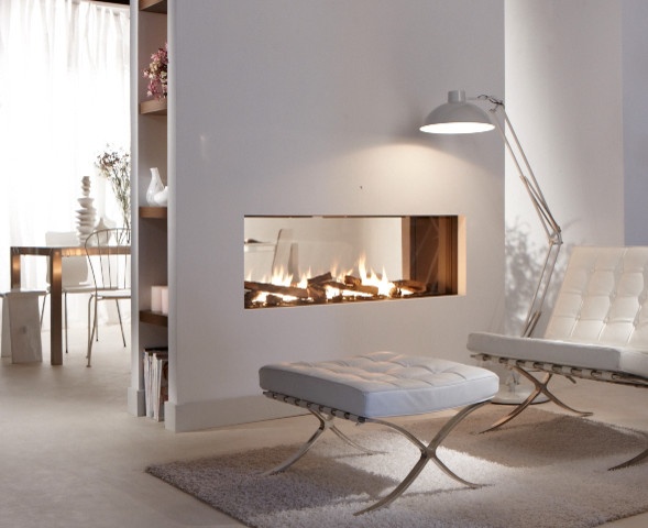 Фото № 12: Камин в интерьере гостиной: 18 интересных вариантов