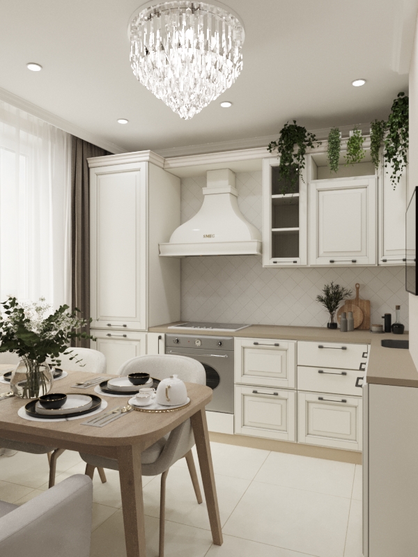 Фото № 22: 25 белых кухонь с ярким дизайном