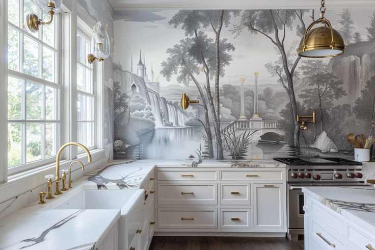 Фото № 18: 25 белых кухонь с ярким дизайном