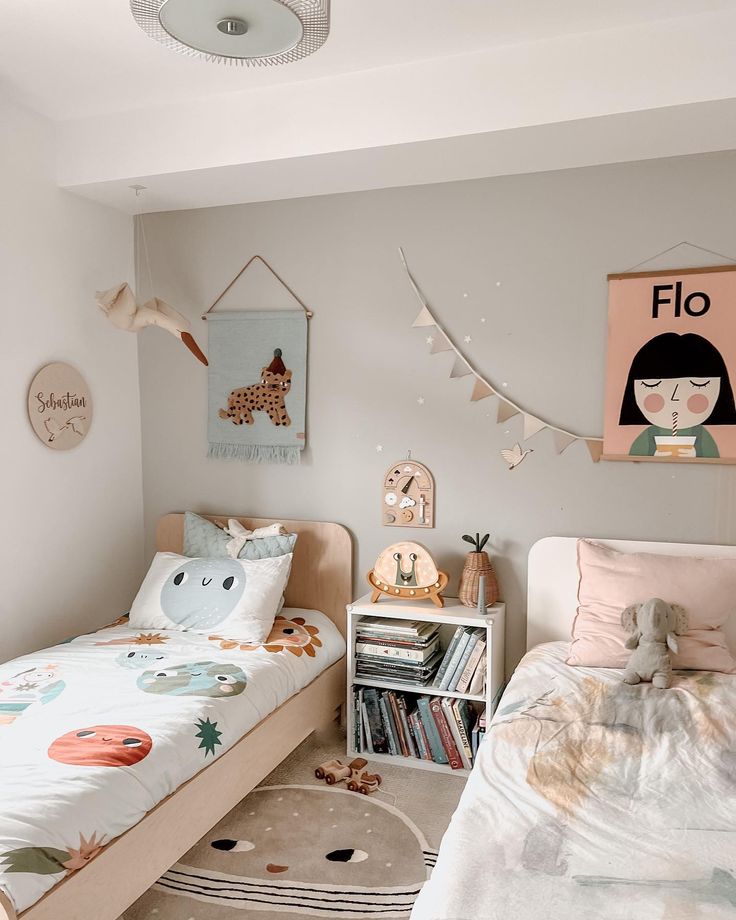 Фото № 8: Оформление детской для разнополых детей: 11 вдохновляющих идей