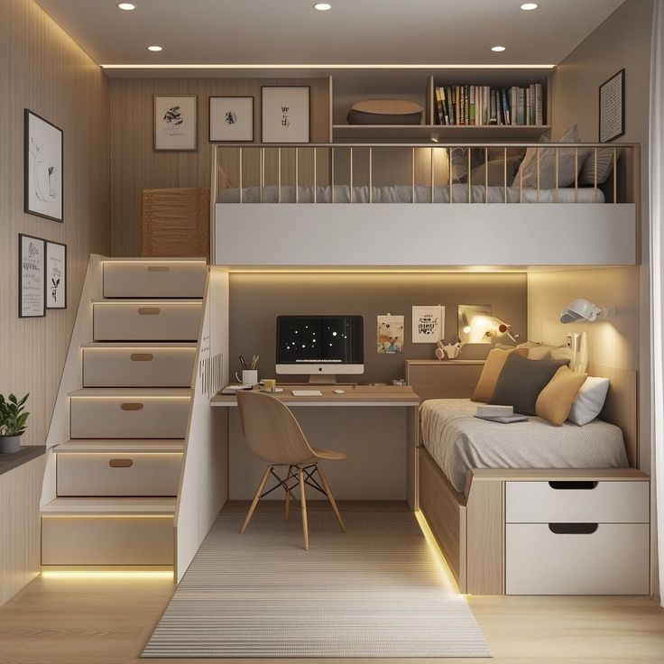 Фото № 9: Оформление детской для разнополых детей: 11 вдохновляющих идей