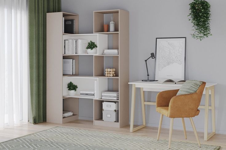 Фото № 7: Стеллажи в гостиной: практичные и красивые идеи от ReRooms