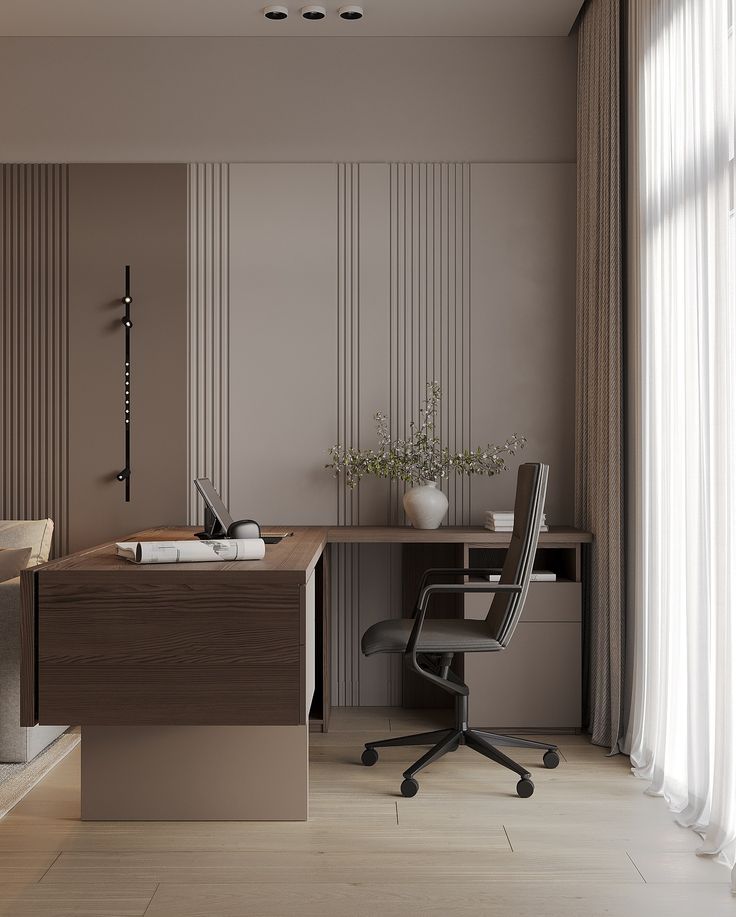 Фото № 6: Место, где воплощаются смелые начинания: 19 примеров кабинета от ReRooms