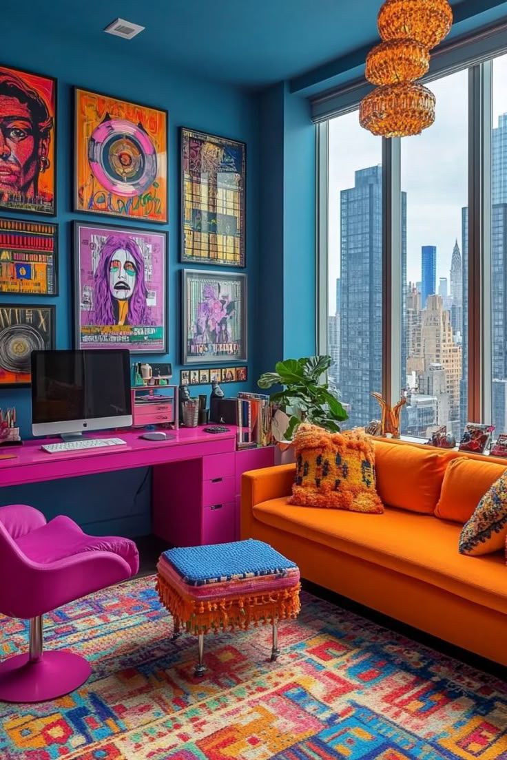 Фото № 18: Место, где воплощаются смелые начинания: 19 примеров кабинета от ReRooms