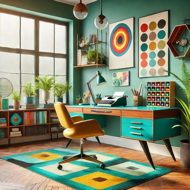 Фото № 15: Место, где воплощаются смелые начинания: 19 примеров кабинета от ReRooms