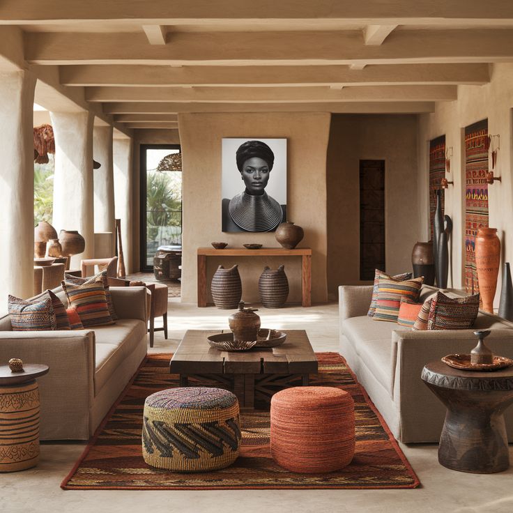 Фото № 5: Африканские мотивы в интерьере: 11 нереальных фотоидей