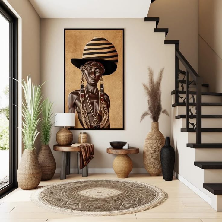 Фото № 4: Африканские мотивы в интерьере: 11 нереальных фотоидей