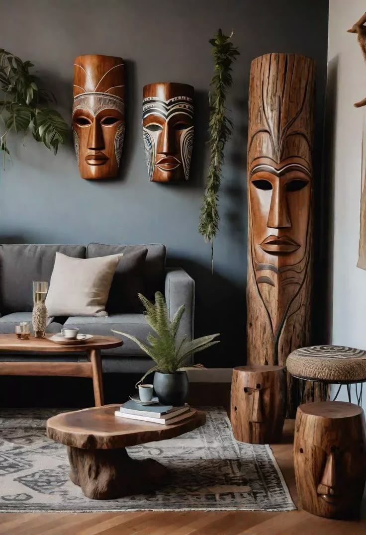 Фото № 11: Африканские мотивы в интерьере: 11 нереальных фотоидей