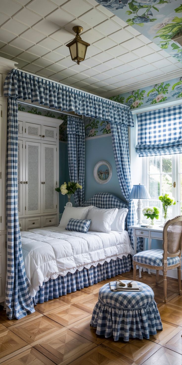 Фото № 5: Клетчатые узоры в интерьере: как и где их применять