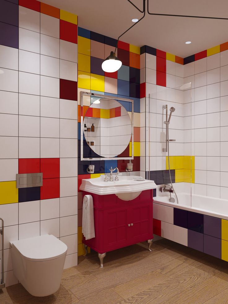 Фото № 10: Чистая абстракция: 25 интерьеров, вдохновленных творчеством Пита Мондриана