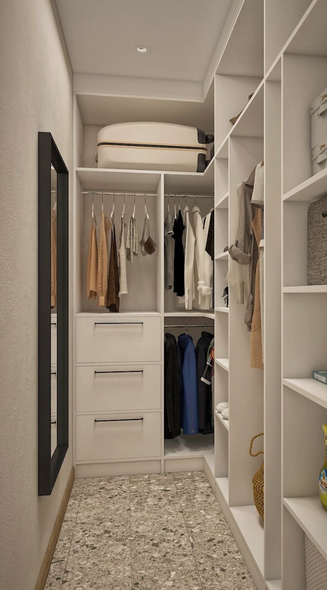 Фото № 1: 15 классных гардеробных для хранения