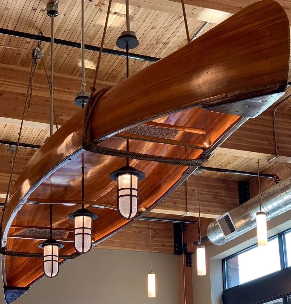 Фото № 10: 17 интерьеров с необычным потолком