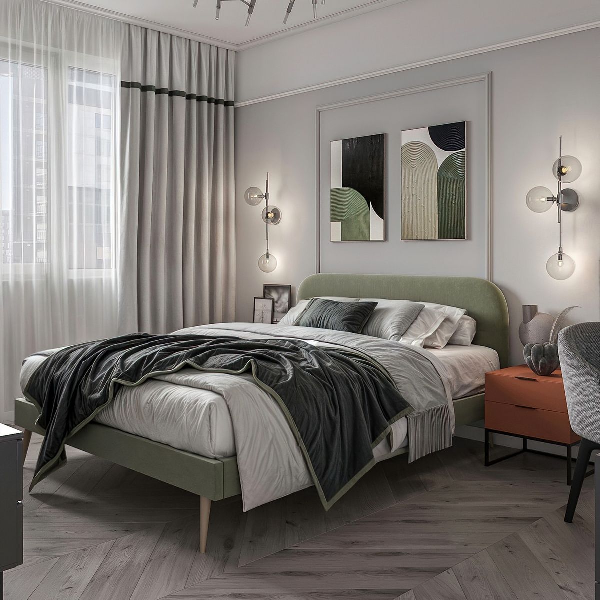 Фото № 3: От классики до модерна: 7 кроватей с красивым изголовьем