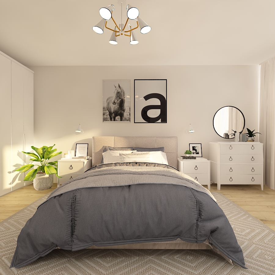 Фото № 5: Однокомнатная квартира в скандинавском стиле 