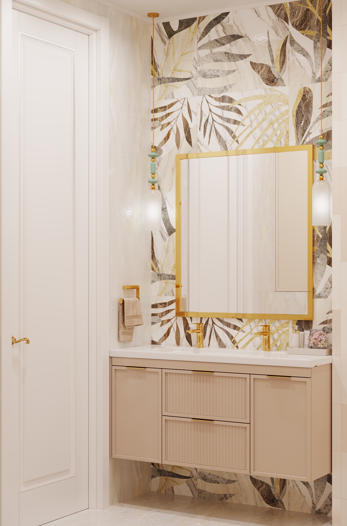 Фото № 9: Четырехкомнатная квартира в стиле современная классика