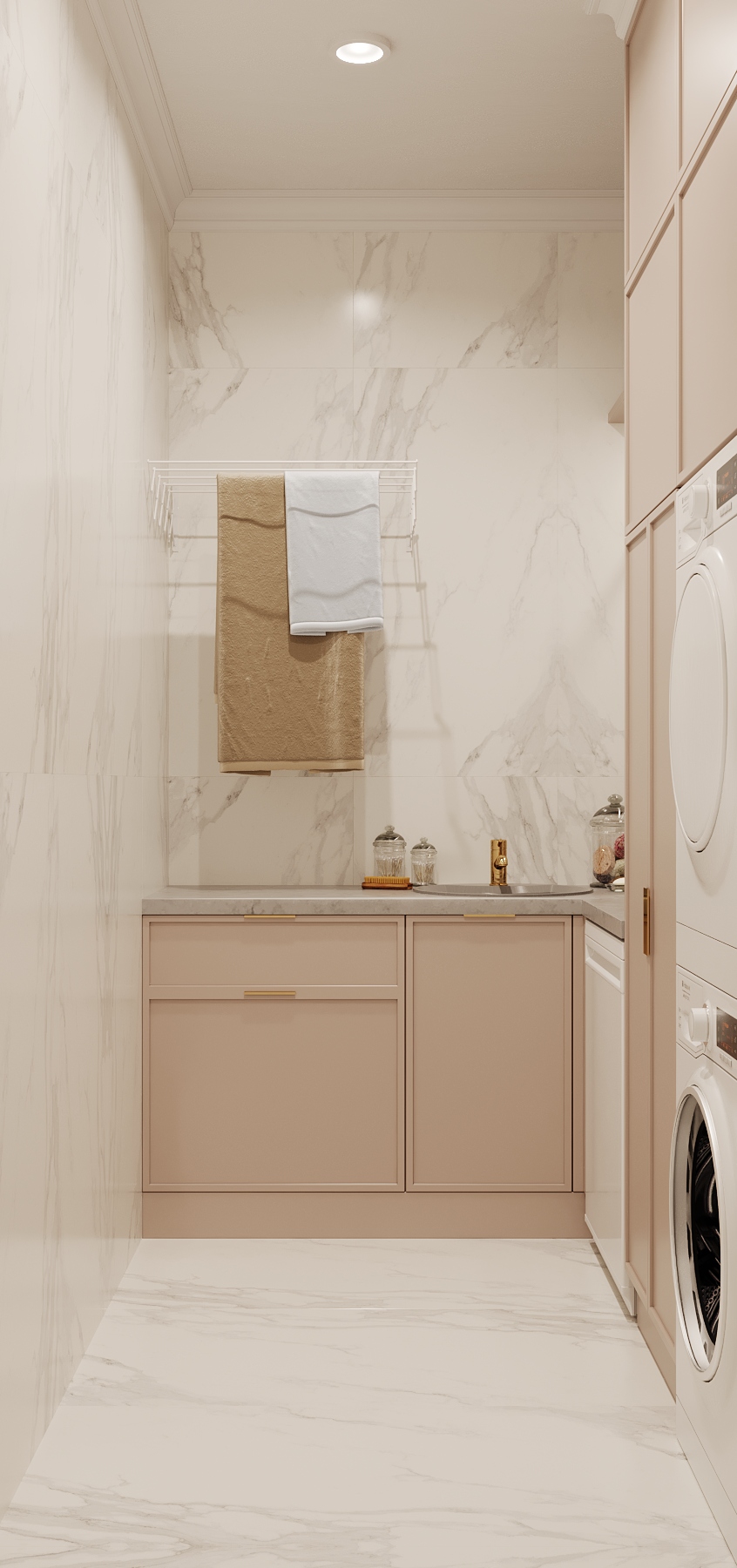 Фото № 13: Четырехкомнатная квартира в стиле современная классика