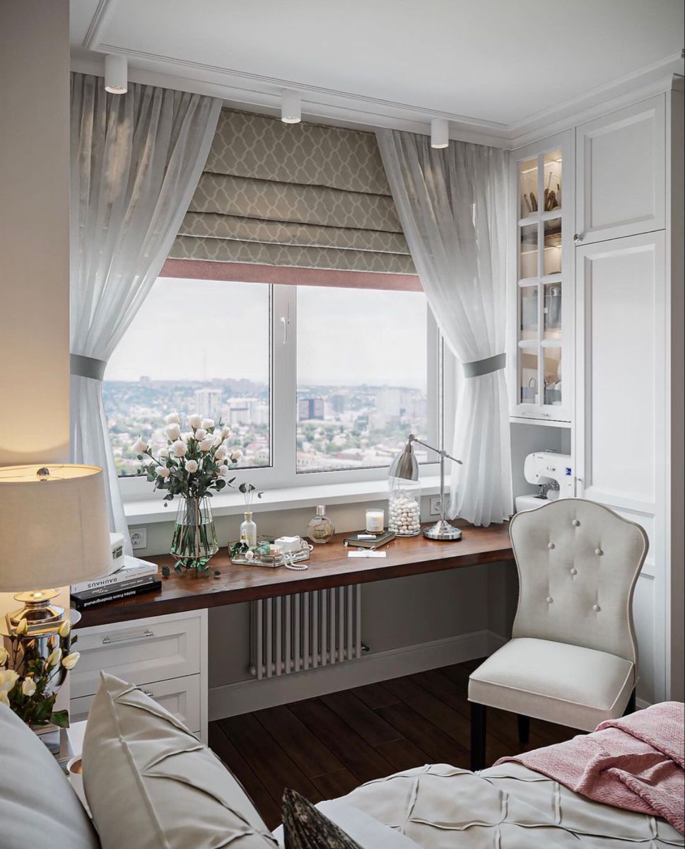 Фото № 15: Как использовать подоконник: 19 фотоидей