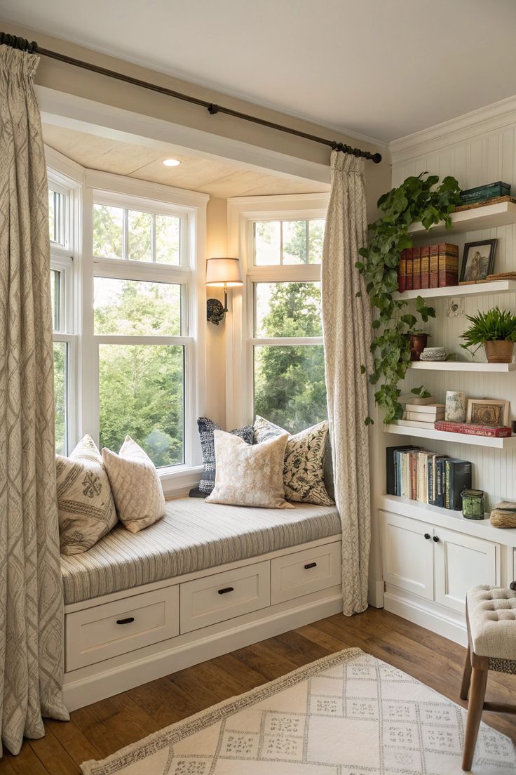 Фото № 13: Как использовать подоконник: 19 фотоидей