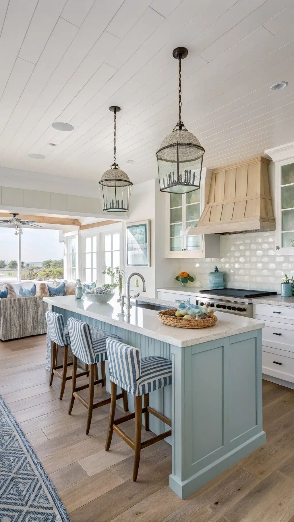 Фото № 2: Кухня в морском настроении 