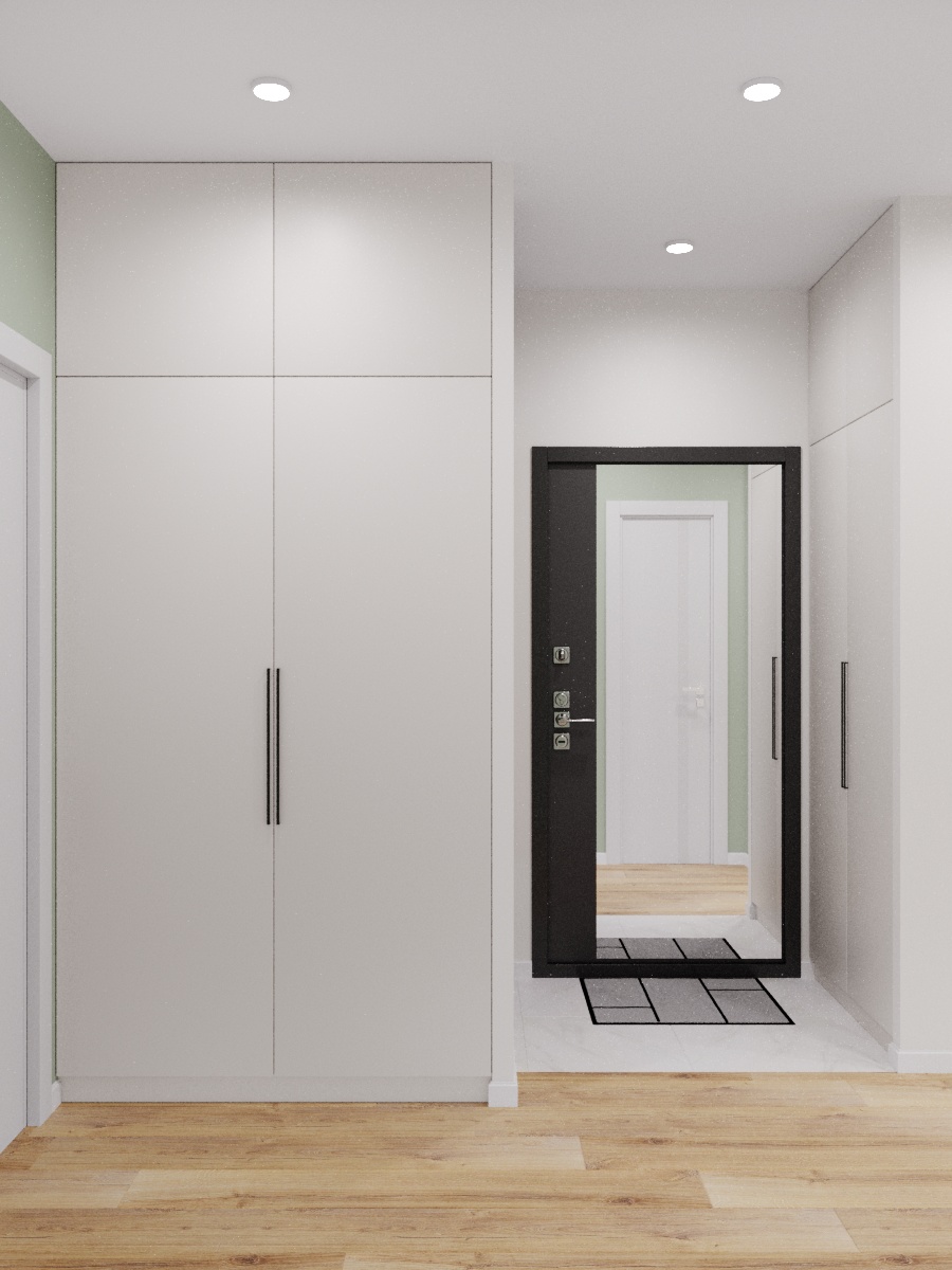 Фото № 1: Элегантный современный интерьер с уютной детской