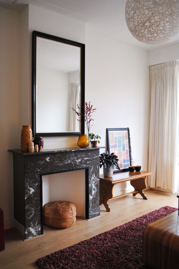 Фото № 10: Фальшкамин в интерьере: как создать в гостиной атмосферу тепла и уюта, 13 идей