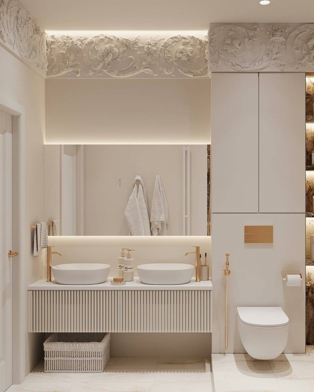 Фото № 1: Как создать ванную в английском стиле: 15 советов от ReRooms