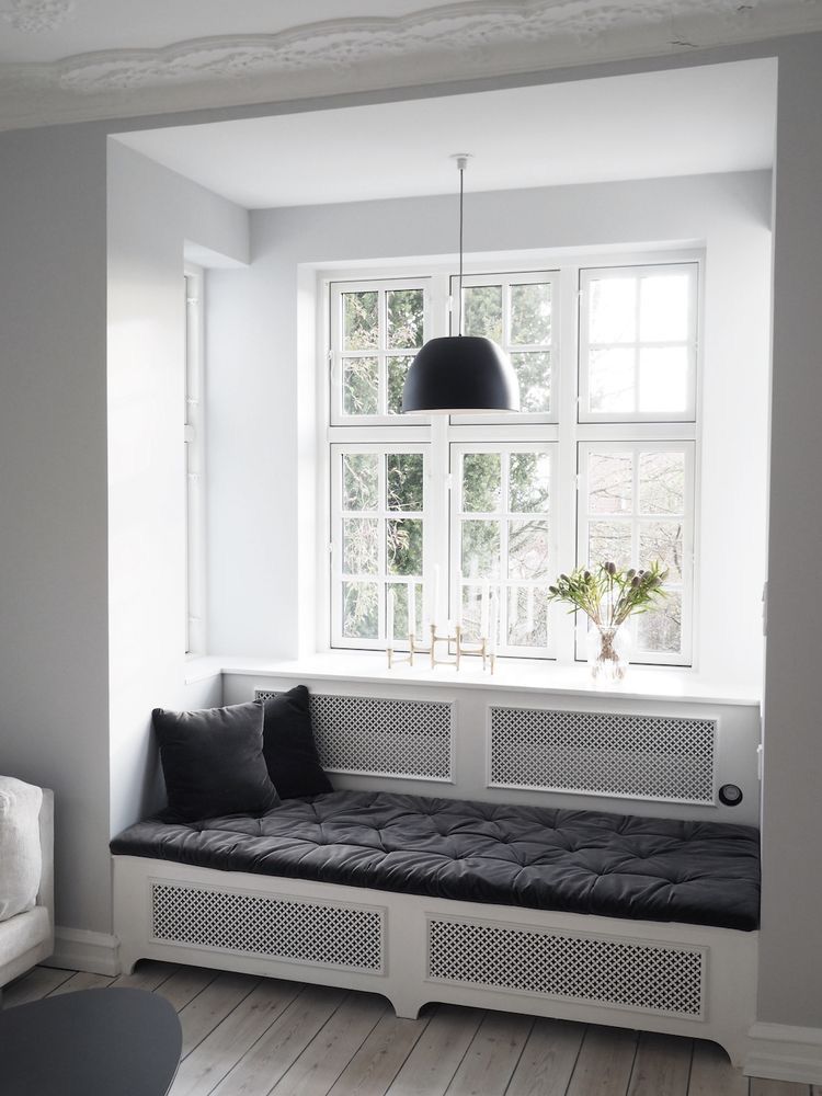 Фото № 6: 12 оригинальных способов спрятать батареи