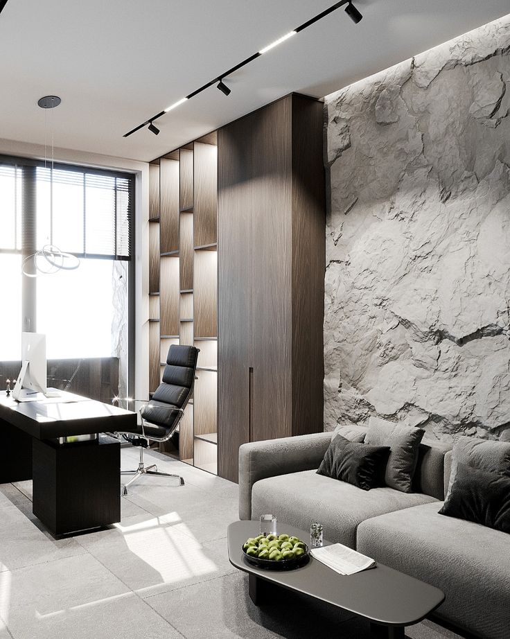 Фото № 2: Отделка камнем в интерьере городской квартиры: 15 вариантов применения