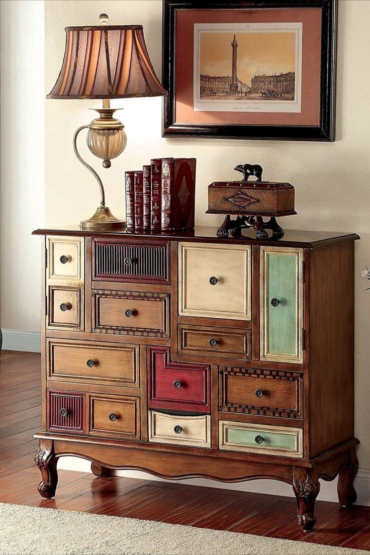 Фото № 1: Храним вещи ярко: 10 цветных комодов в интерьере