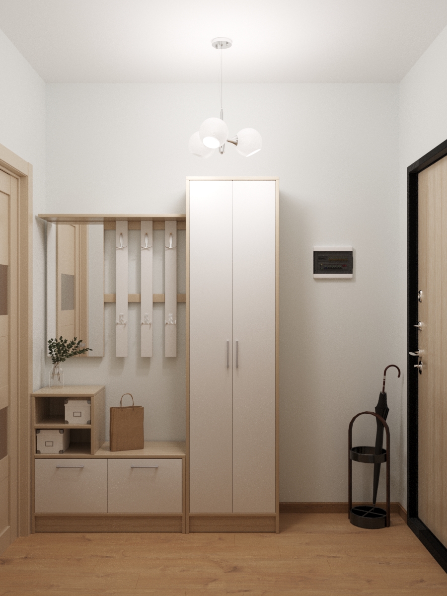 Фото № 1: Современная квартира-студия площадью 28 метров: дизайн-проект ReRooms