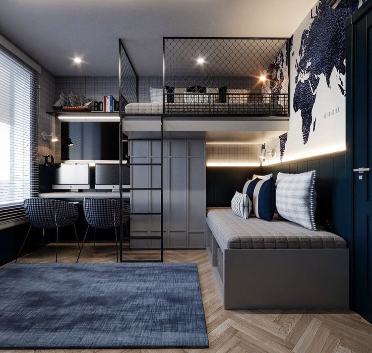 Фото № 4: Чего на самом деле хочет поколение Z: 22 примера идеального интерьера для парня-подростка